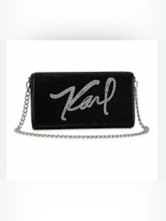 Karl Lagerfeld Handbags - Karl Lagerfeld NWT $148 MSRP Kosette Crystal Crossbody Bag